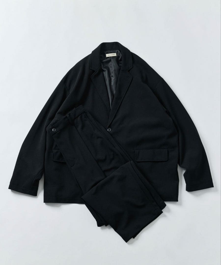 リラックスフィット コンフォータブル セットアップ　ジャケット　パンツ