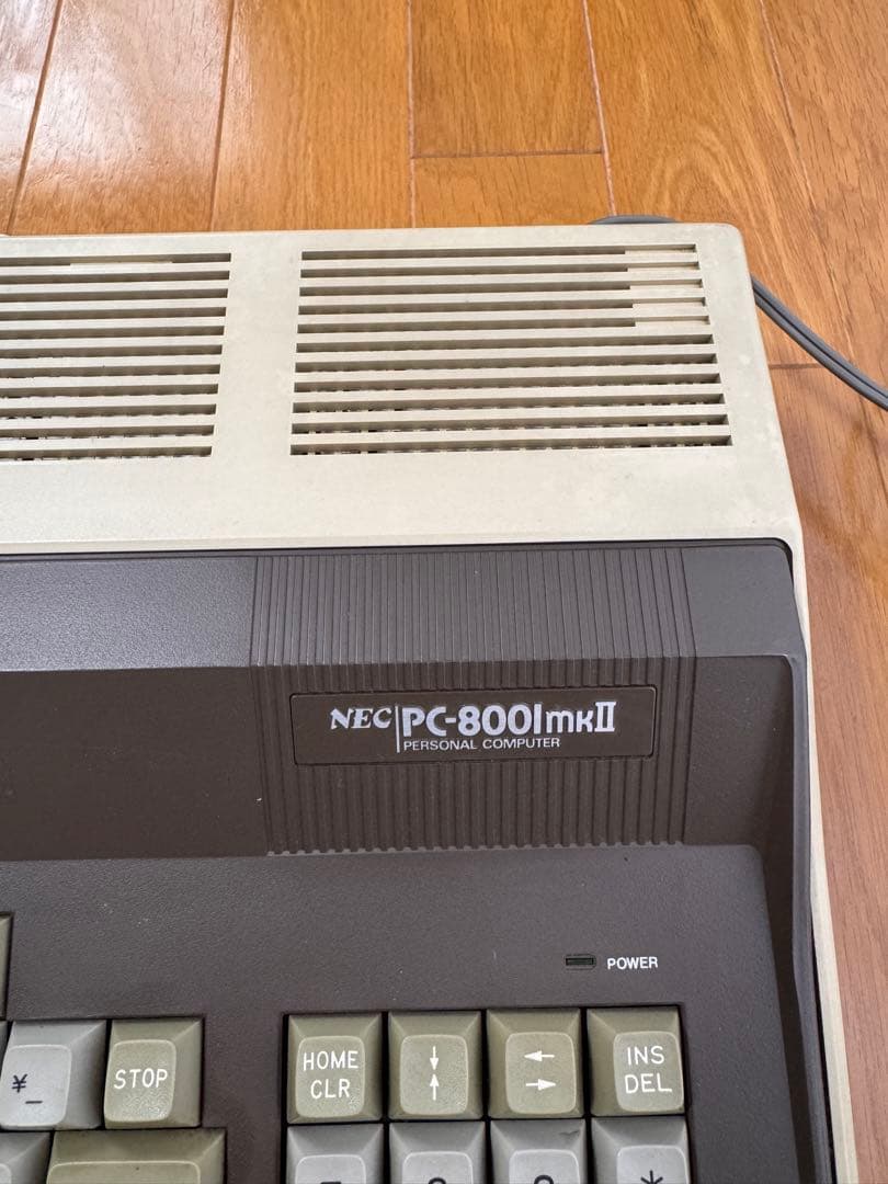NEC PC-8001mkII 本体（通電確認済み）