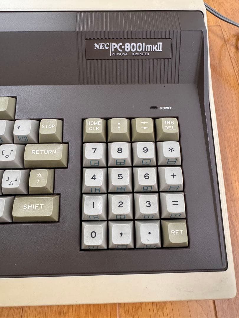 NEC PC-8001mkII 本体（通電確認済み）