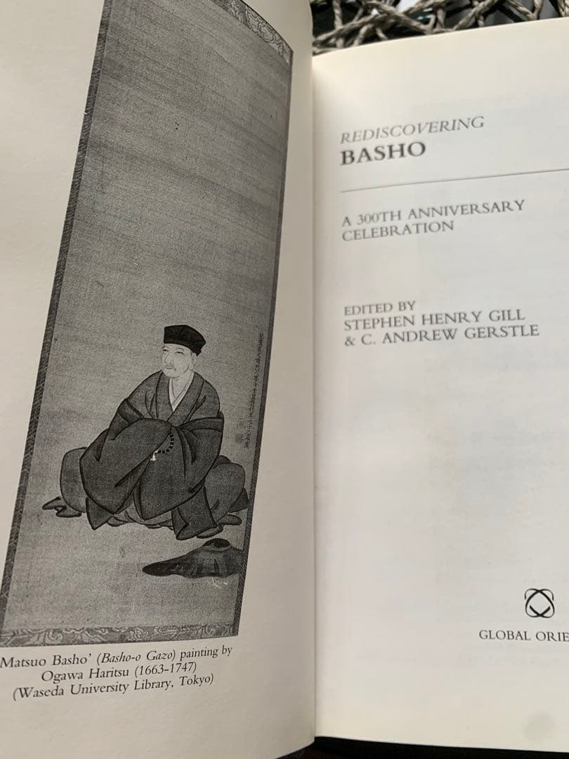 希少　古書 Rediscovering Basho洋書