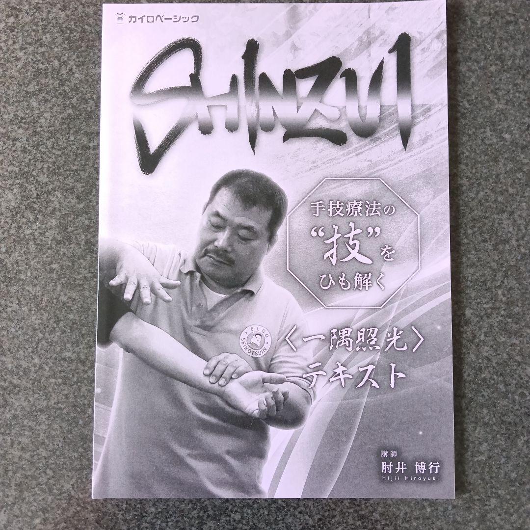 SHINZUI 手技療法 DVD 3枚組　肘井博行