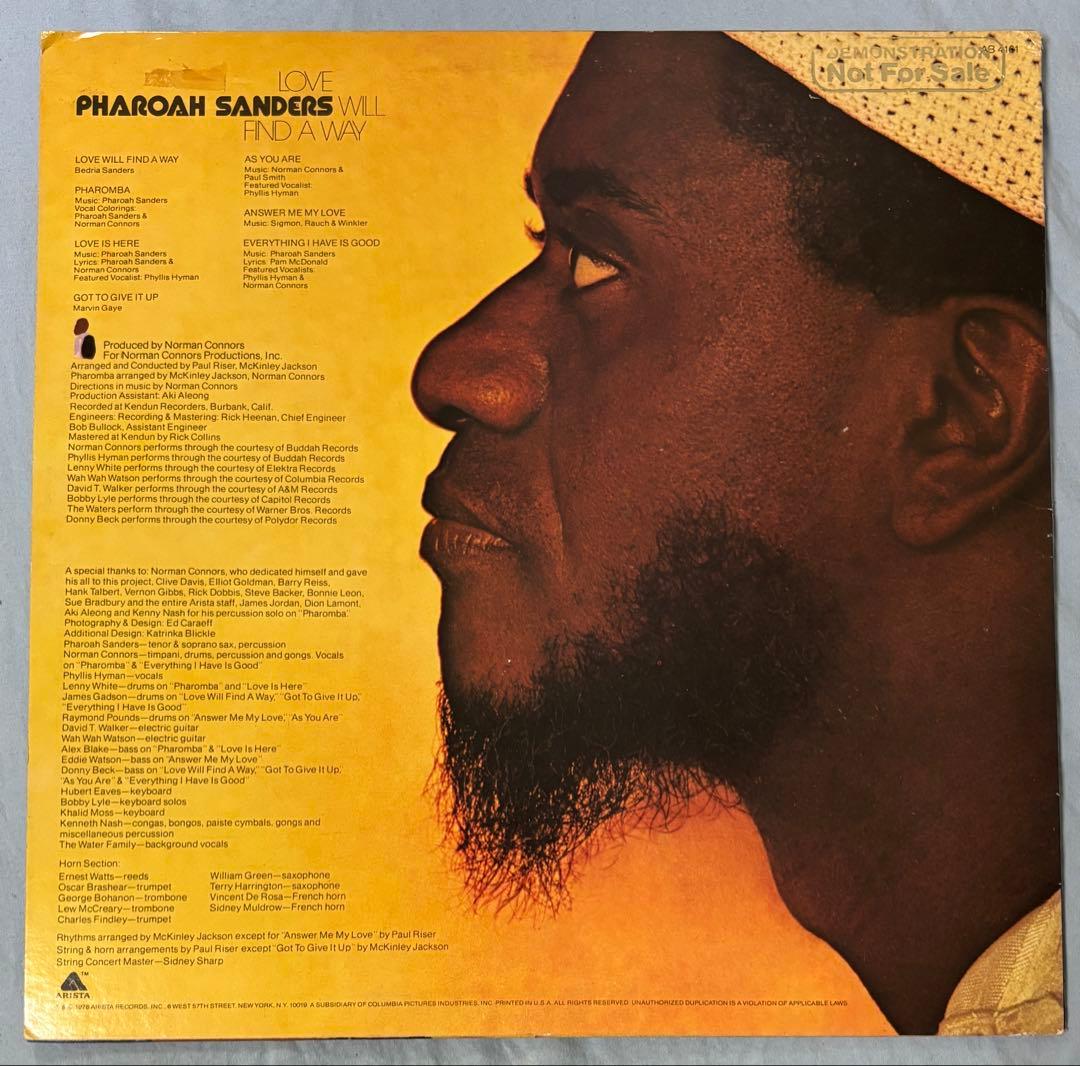 洋楽 Pharoah Sanders Love Will Find A Way