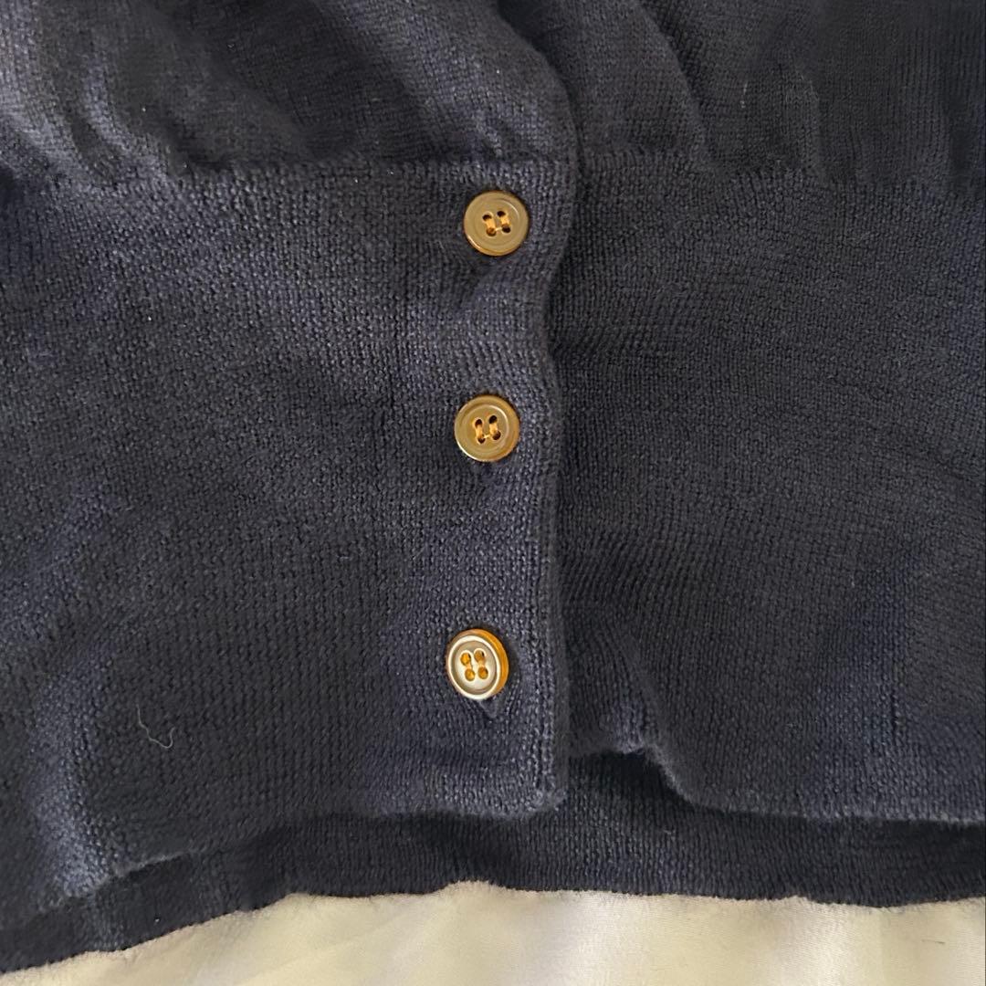 Vivienne Westwood ネイビー カーディガン