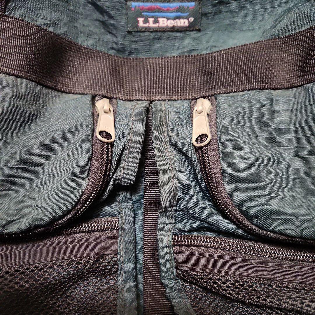90s メキシコ製 L.L.Bean 大容量ダークグリーン ボストンバッグ