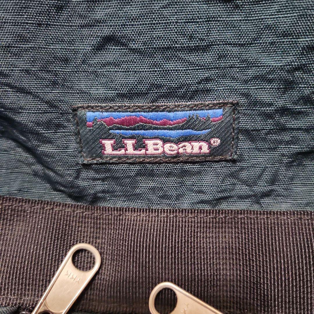 90s メキシコ製 L.L.Bean 大容量ダークグリーン ボストンバッグ