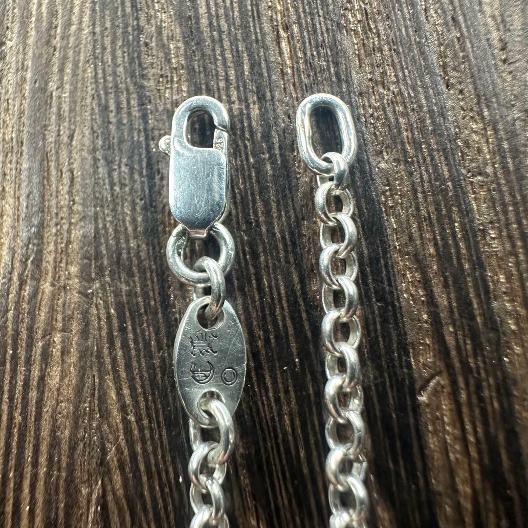 ■ Chrome Hearts ロールチェーン+ベビーファット エメラルド ■