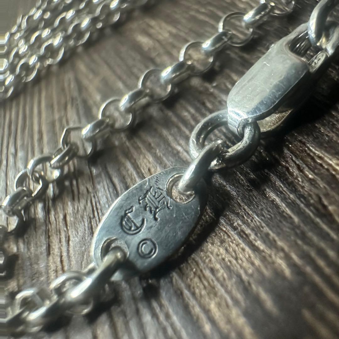 ■ Chrome Hearts ロールチェーン+ベビーファット エメラルド ■