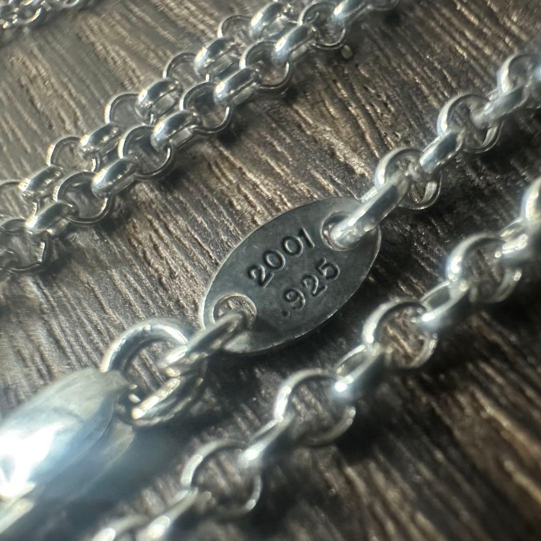 ■ Chrome Hearts ロールチェーン+ベビーファット エメラルド ■