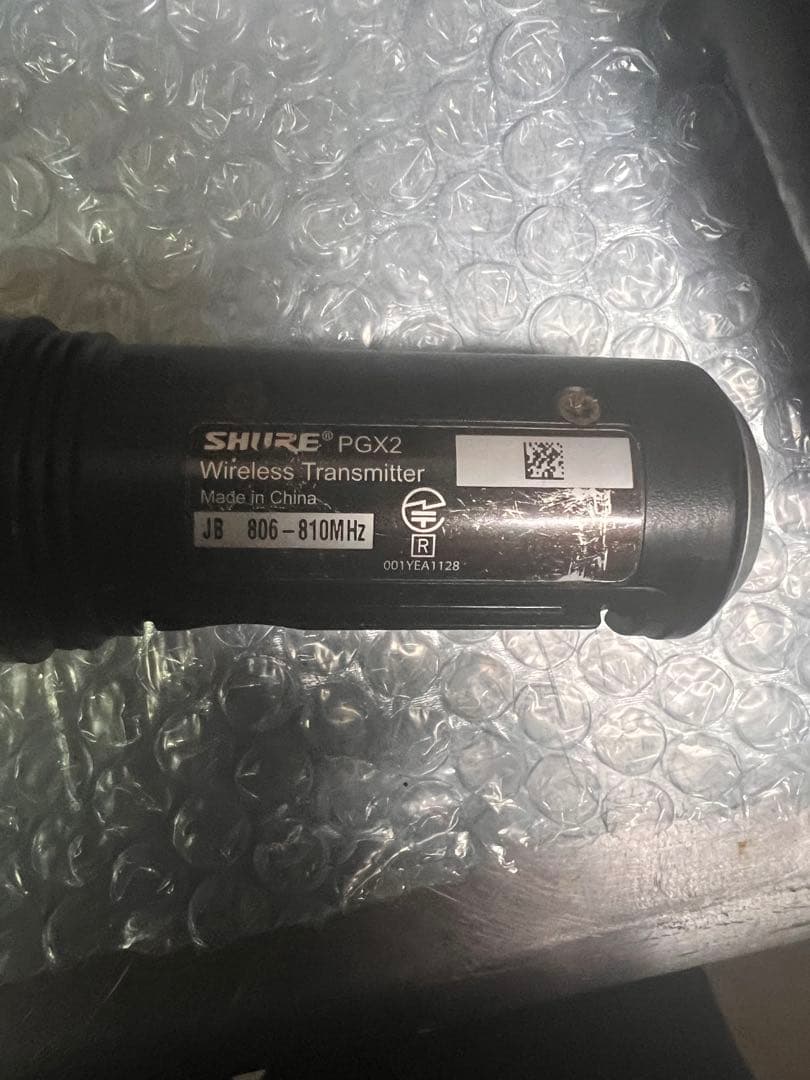 SHURE ワイヤレスマイク PGX2/PGX4 SM58完動品 国内正規品