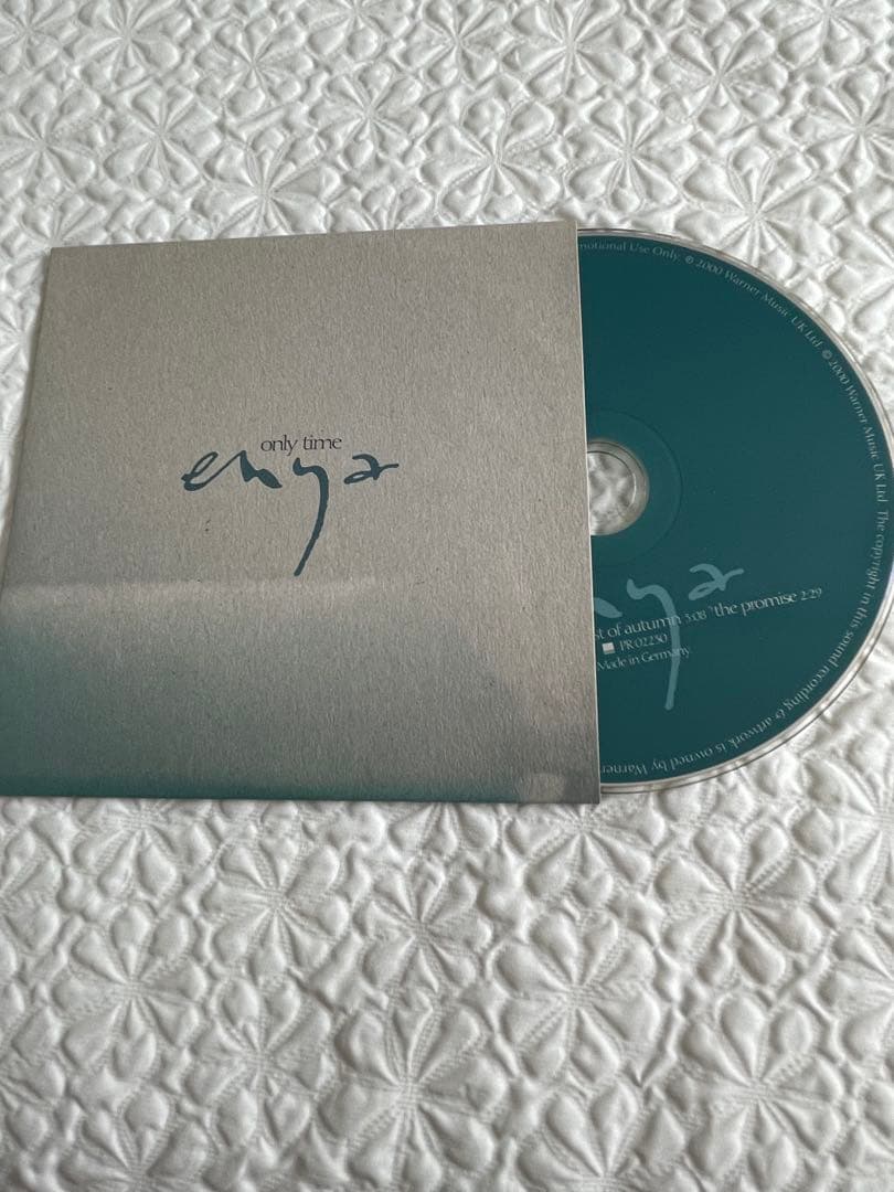 洋楽 enya/ For Promotional Use Only/only time
