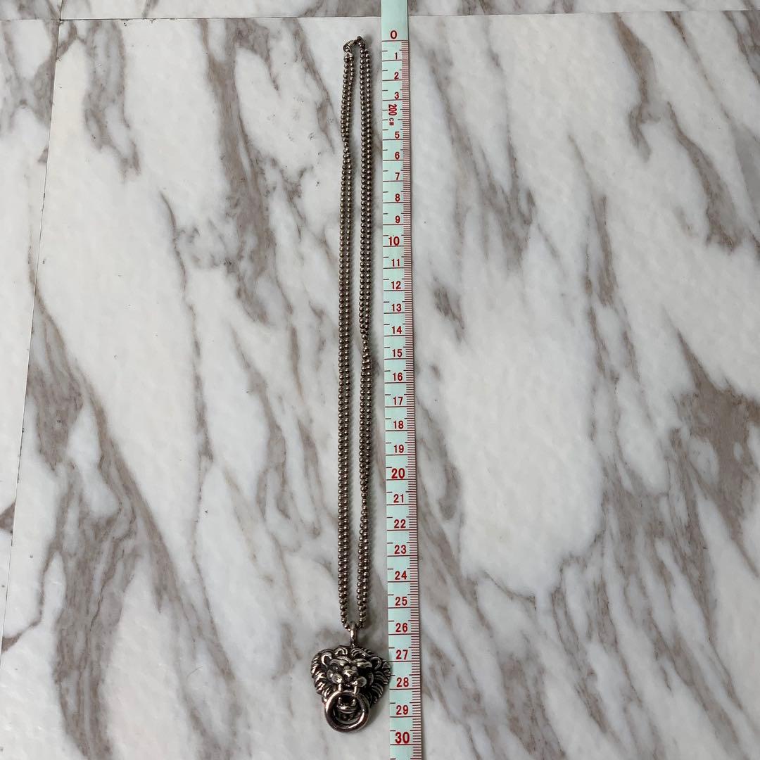 アクセサリー KING BABY silver925 Lion Head necklace