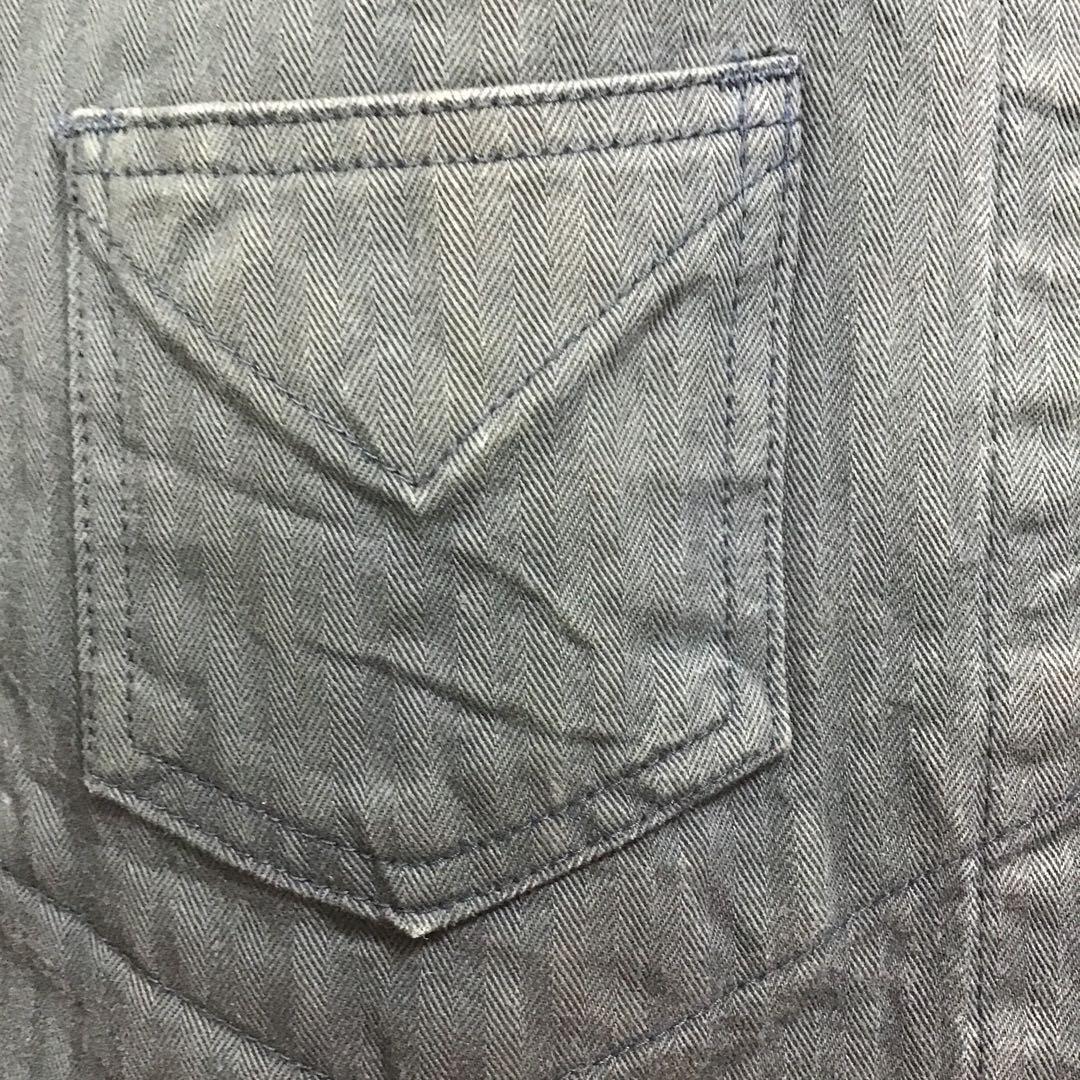 【希少】シュガーケーン × BEAMS 別注 ヘリンボーン ロングカバーオール