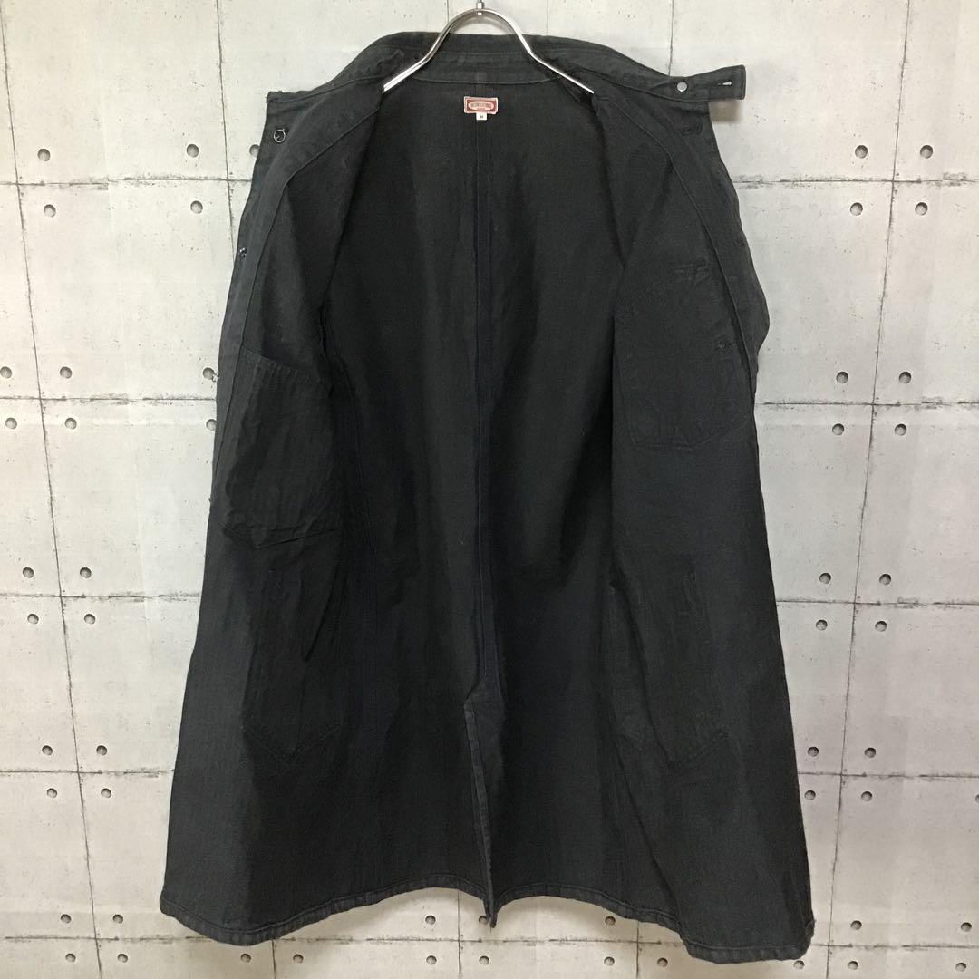【希少】シュガーケーン × BEAMS 別注 ヘリンボーン ロングカバーオール