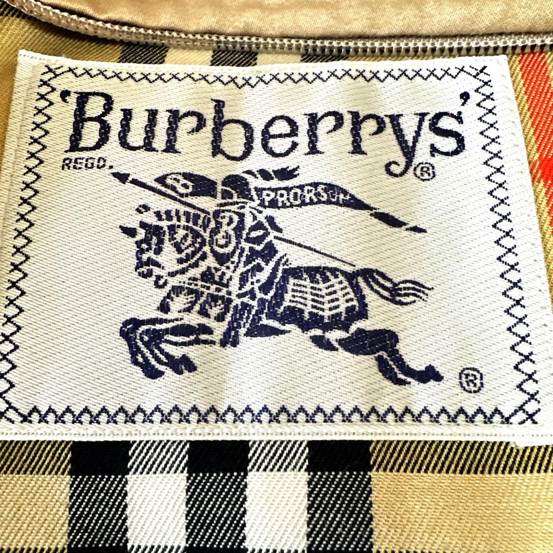 希少Burberrys 90s白タグ トレンチコート バーバリーブローサムY2K