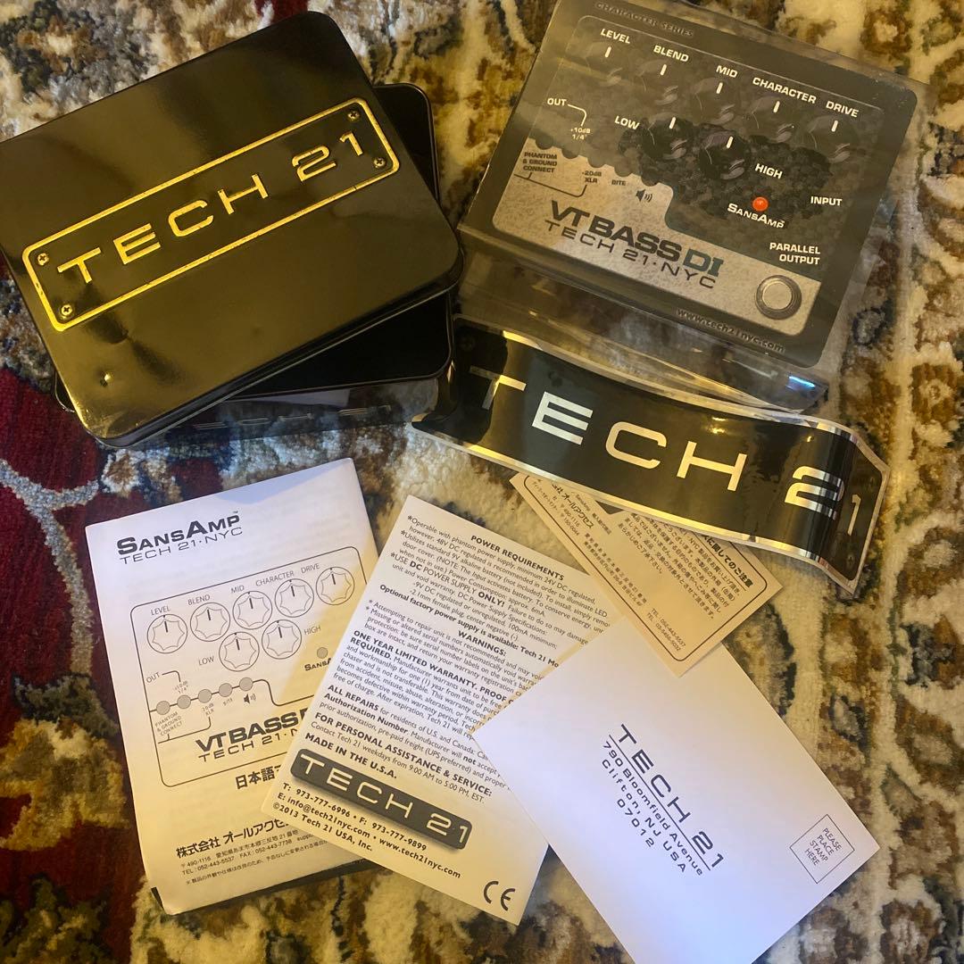 ベース Tech 21 SansAmp VT Bass DI