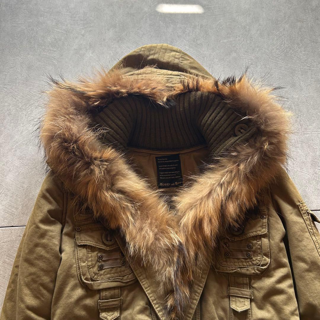 ジャケット・アウター gruge fur gimmick Mods coat khaki