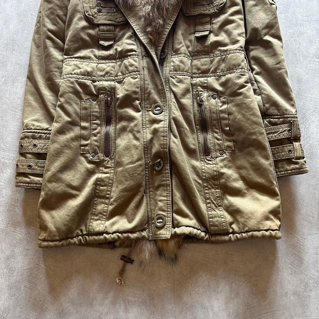ジャケット・アウター gruge fur gimmick Mods coat khaki
