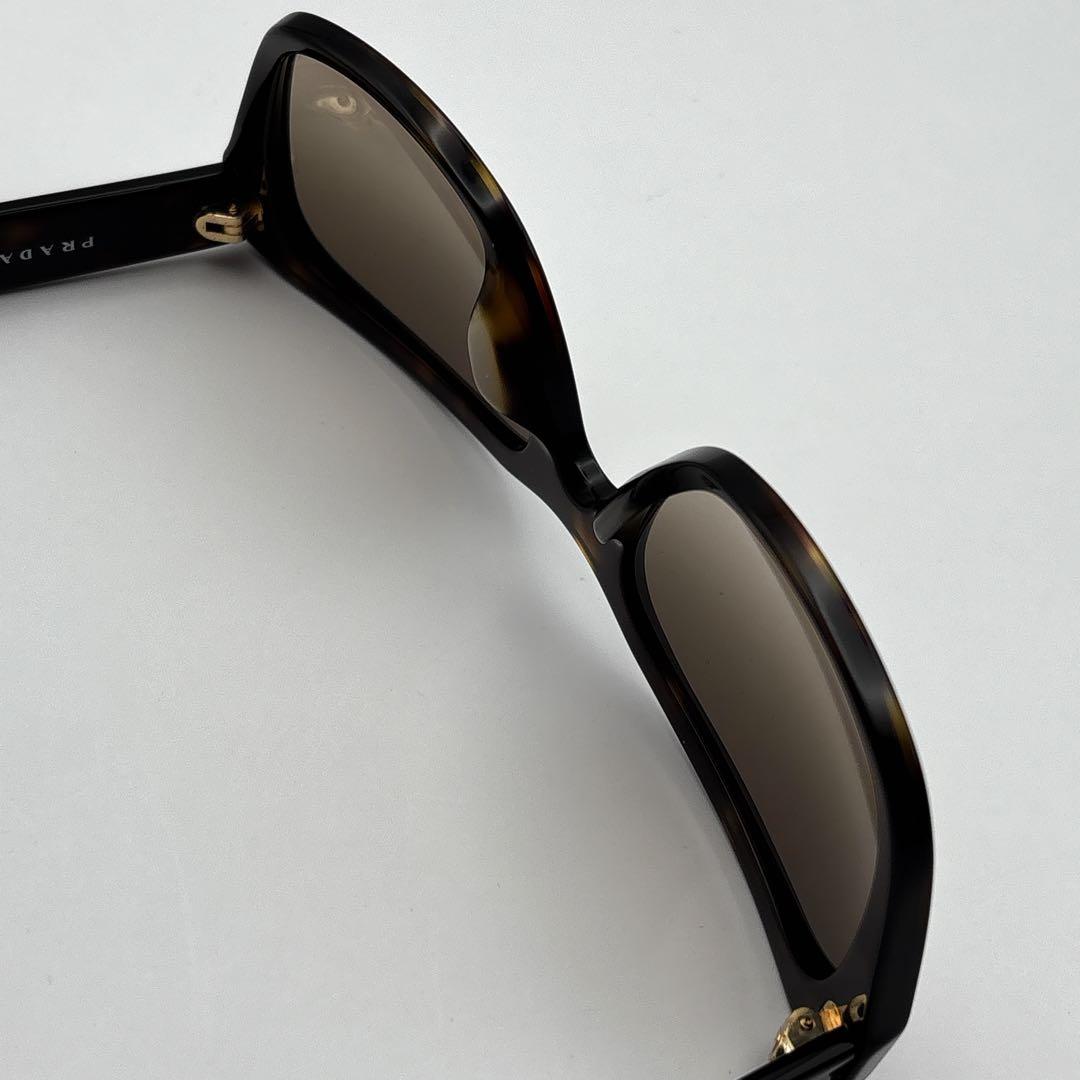 美品 PRADA プラダ サングラス レディース SPR09S べっこう 柄