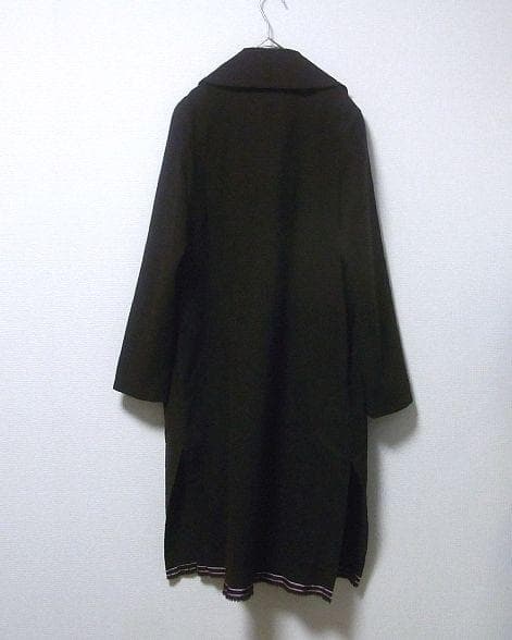 LIMI feu リミフゥ チロリアンテープ コットンウール コート ジャケット