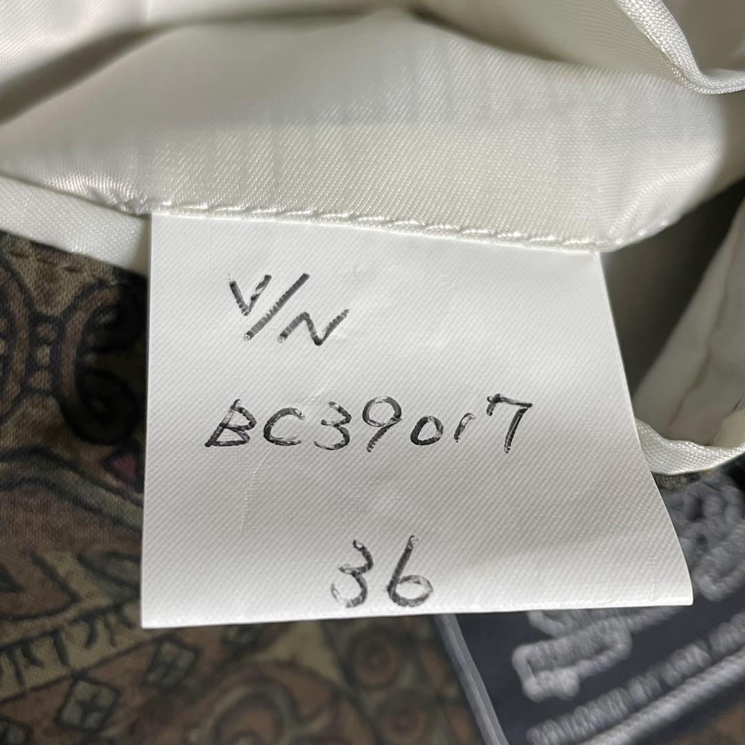 VAN JACKET テーラードジャケット 総柄 M