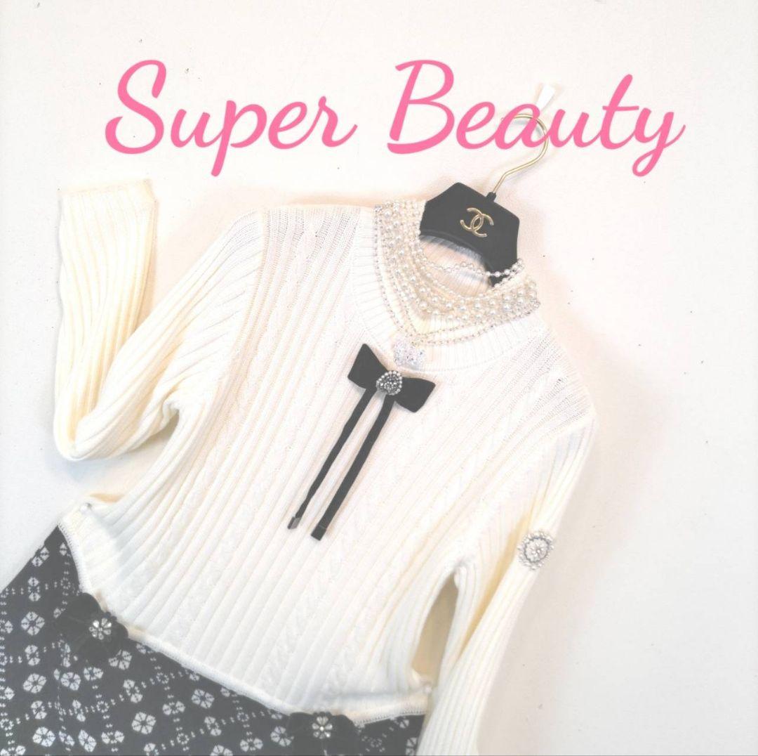 ✨新品極美42❣✨定価¥26400❣まるでリカちゃん❣✨清楚可憐なオフ白✨