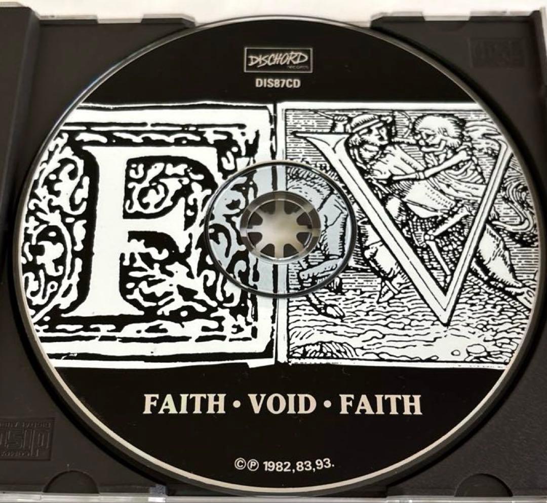 FAITH・VOID・FAITH/CD 廃盤 Hardcore Punk