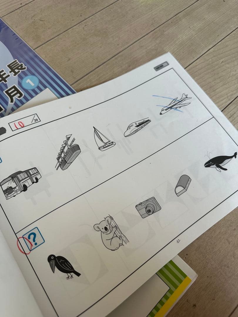 理英会　ピンポン！ワーク　小学校受験