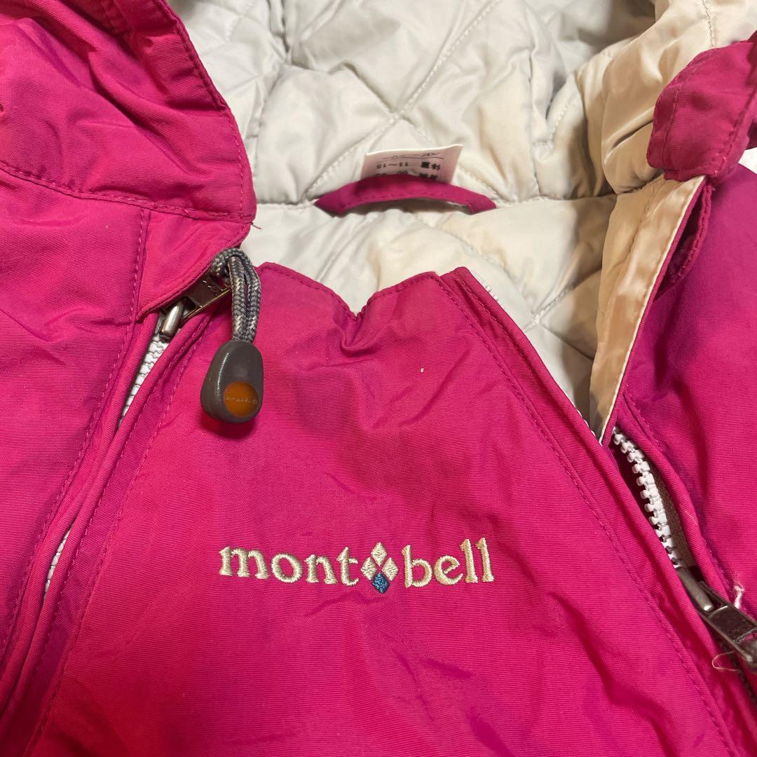 mont-bell 子供用スキーウェア ピンク Baby's FREE
