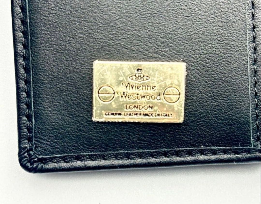 Vivienne Westwood 三つ折り財布 黒 ブラック 箱無し