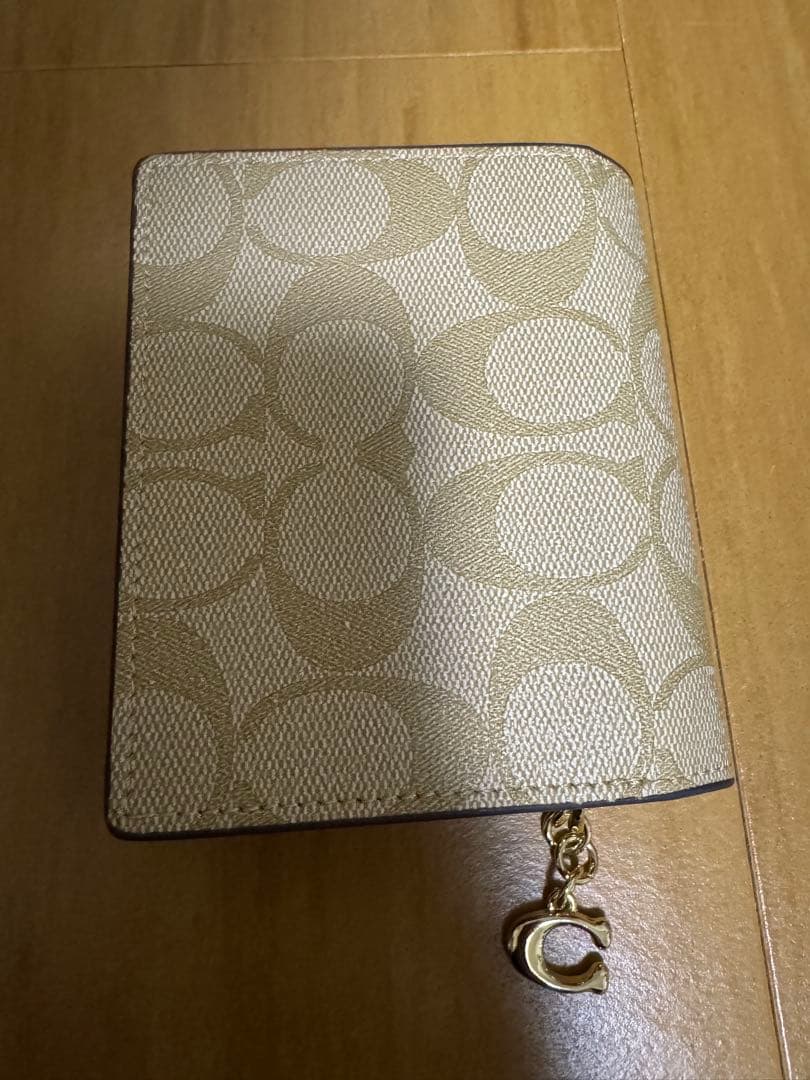 COACH スナップ ウォレット・シグネチャー 二つ折り財布