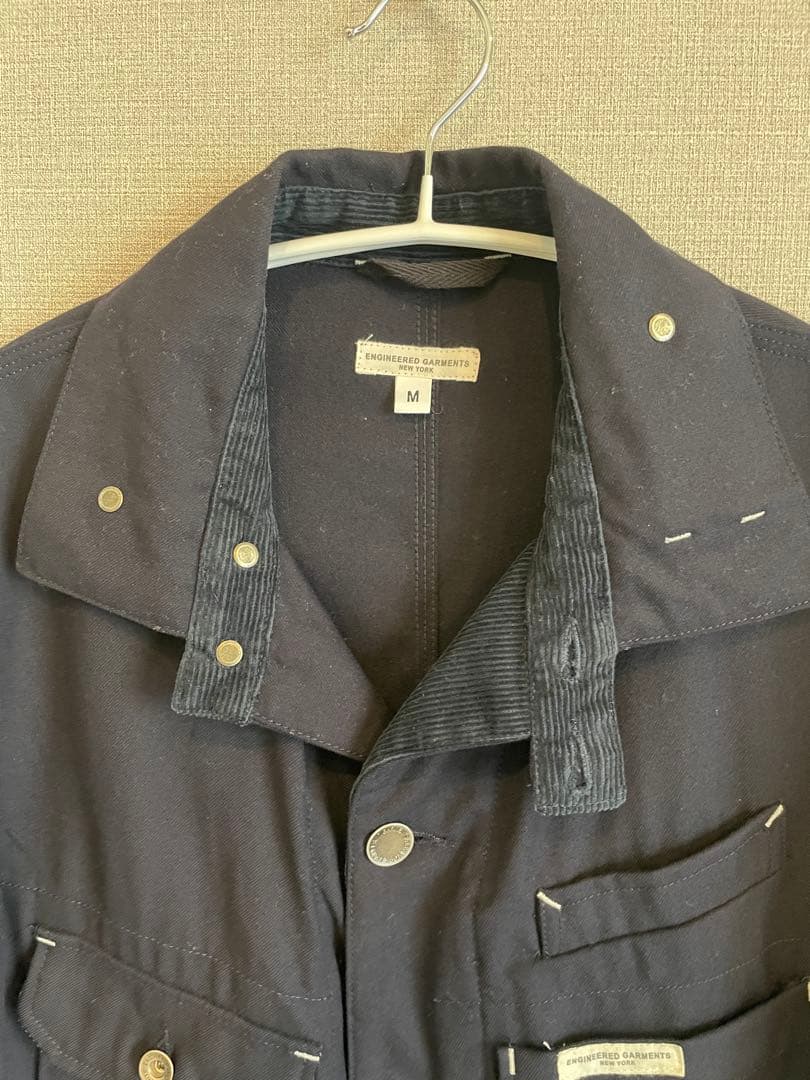 ENGINEERED GARMENTS カバーオール M ネイビー【春服】