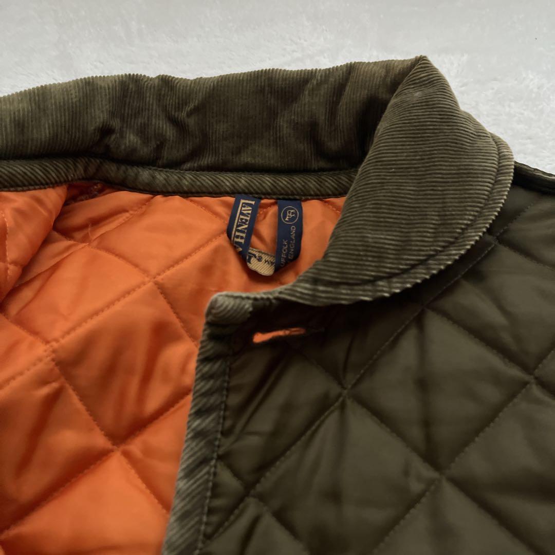 orange【LAVENHAM】MACPHEE別注　キルティングコート