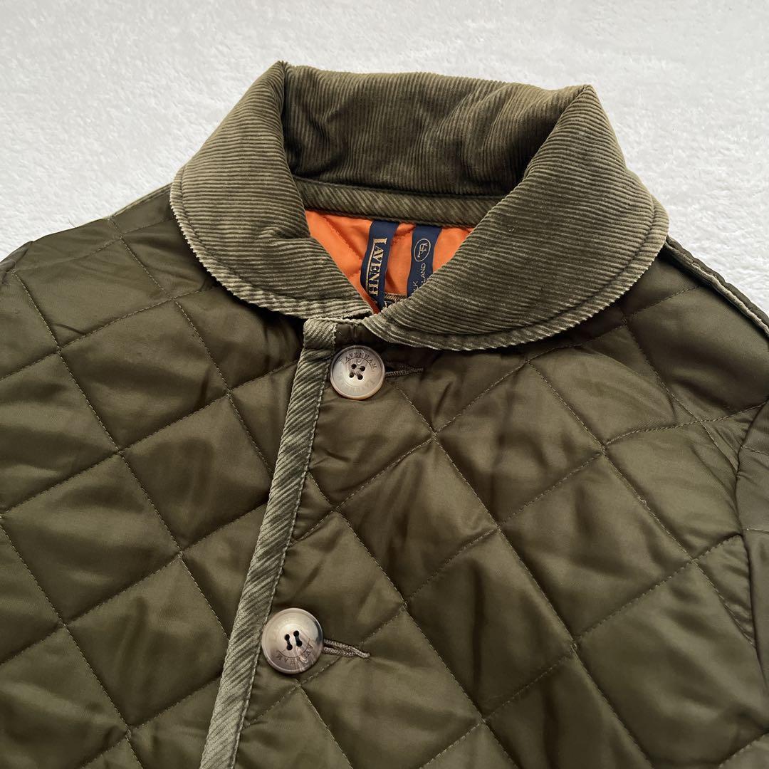 orange【LAVENHAM】MACPHEE別注　キルティングコート