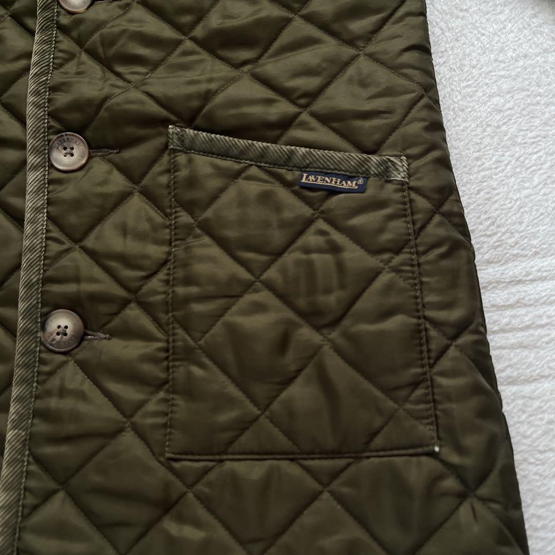 orange【LAVENHAM】MACPHEE別注　キルティングコート