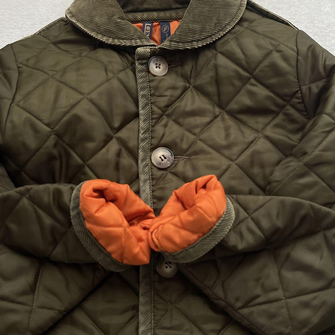 orange【LAVENHAM】MACPHEE別注　キルティングコート