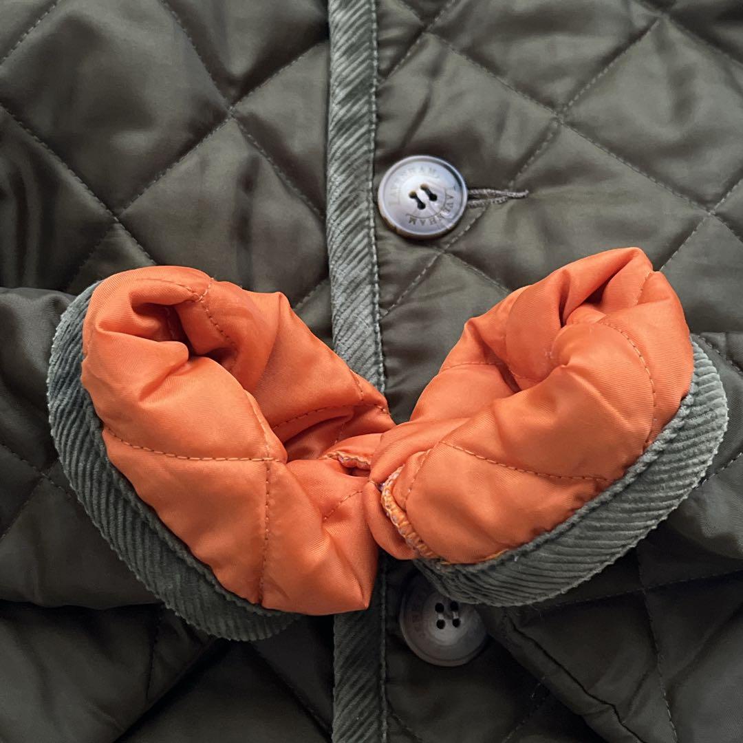 orange【LAVENHAM】MACPHEE別注　キルティングコート