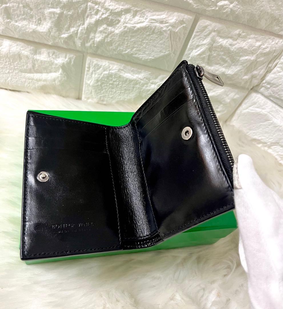 【marsya 様】BOTTEGA VENETA カセット三つ折り財布 巾着付き