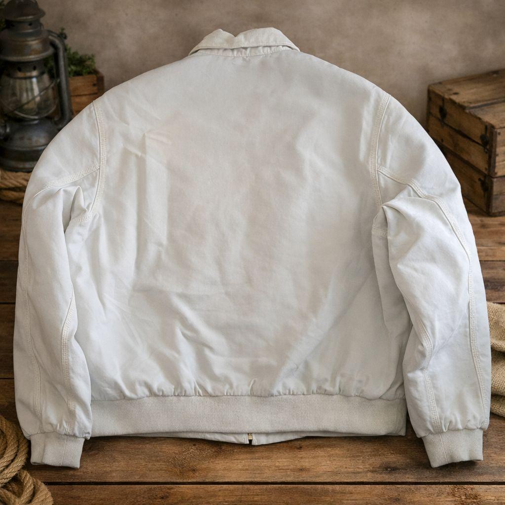 Carhartt スタントンジャケットレア品 ホワイト Mサイズ「正規品」