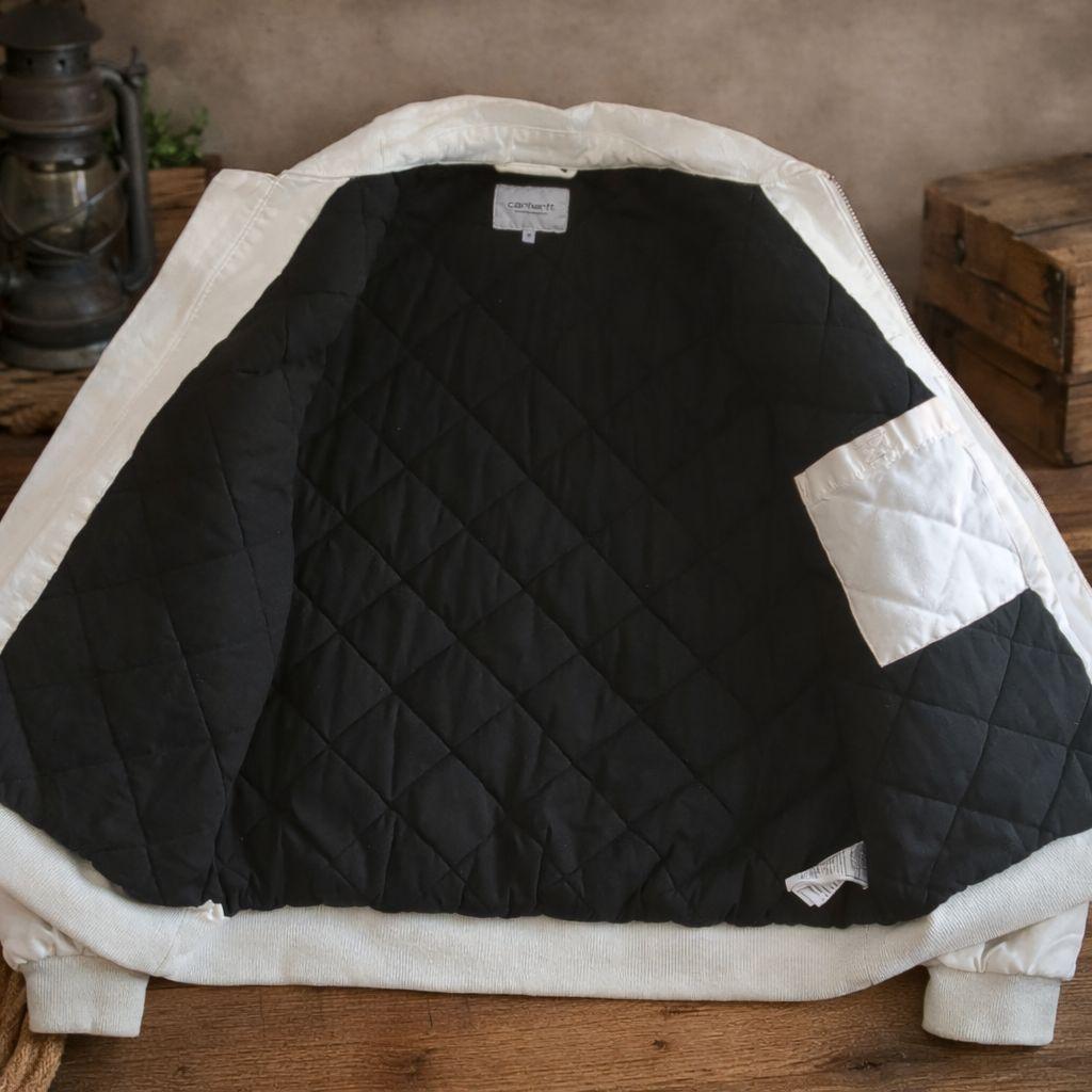 Carhartt スタントンジャケットレア品 ホワイト Mサイズ「正規品」