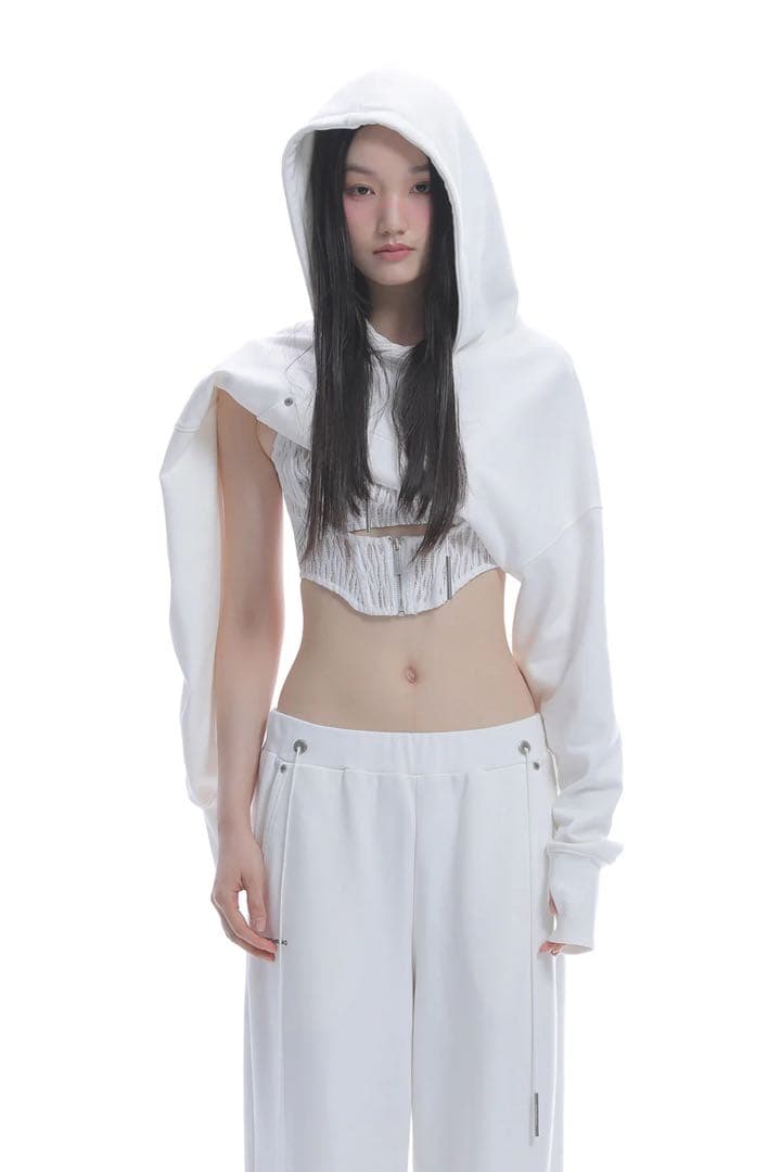 THEREDTHREAD S circle camisole lace ホワイト