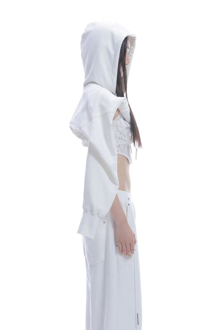 THEREDTHREAD S circle camisole lace ホワイト