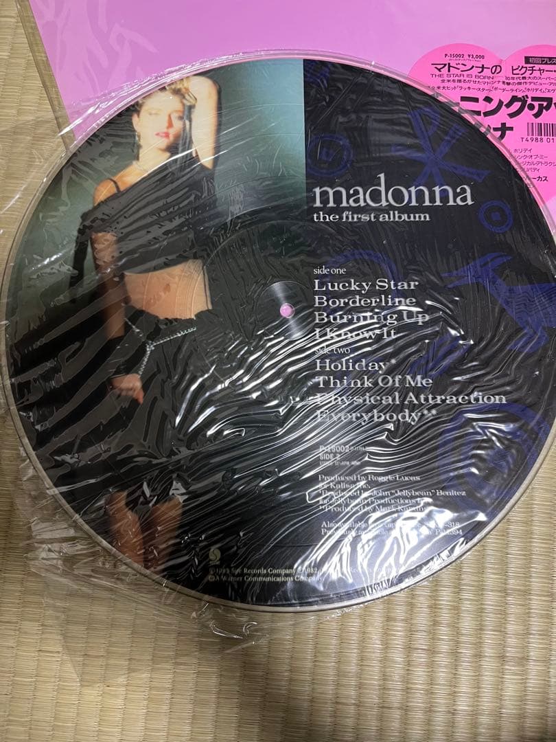 初回限定盤 madonna/ the first album ピクチャーレコード