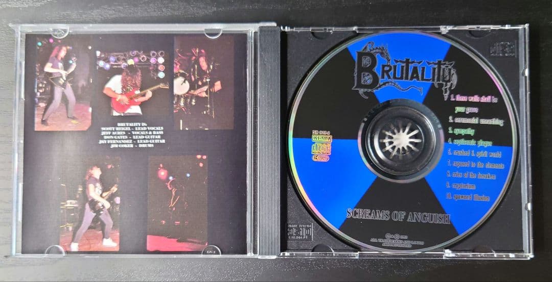 Brutality / Screams Of Anguish【輸入盤】