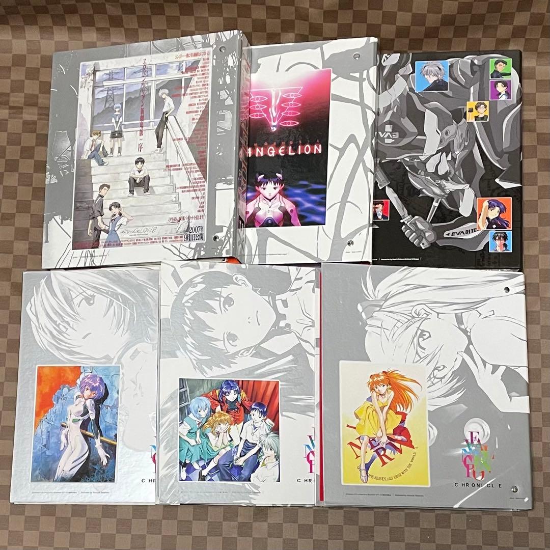 エヴァ CHRONICLE 全巻 綾波レイフィギュア DVD カード