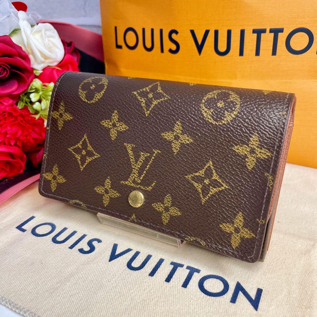 ✨極美品✨️ルイヴィトン モノグラム ポルトモネ ビエ トレゾール 二つ折り財布