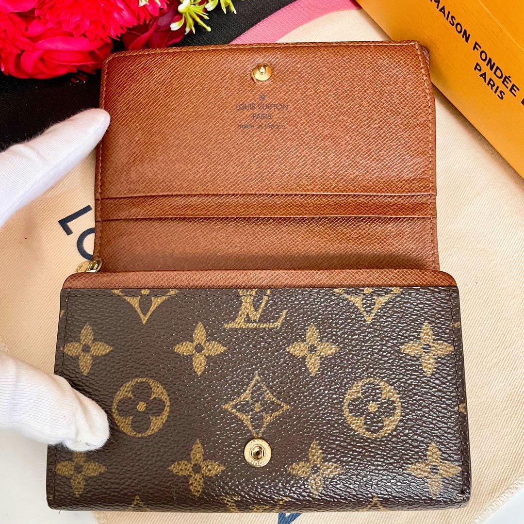✨極美品✨️ルイヴィトン モノグラム ポルトモネ ビエ トレゾール 二つ折り財布