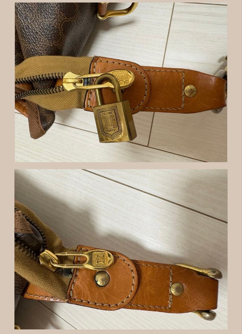 CELINE セリーヌ　マカダム柄　ボストンバック 旅行