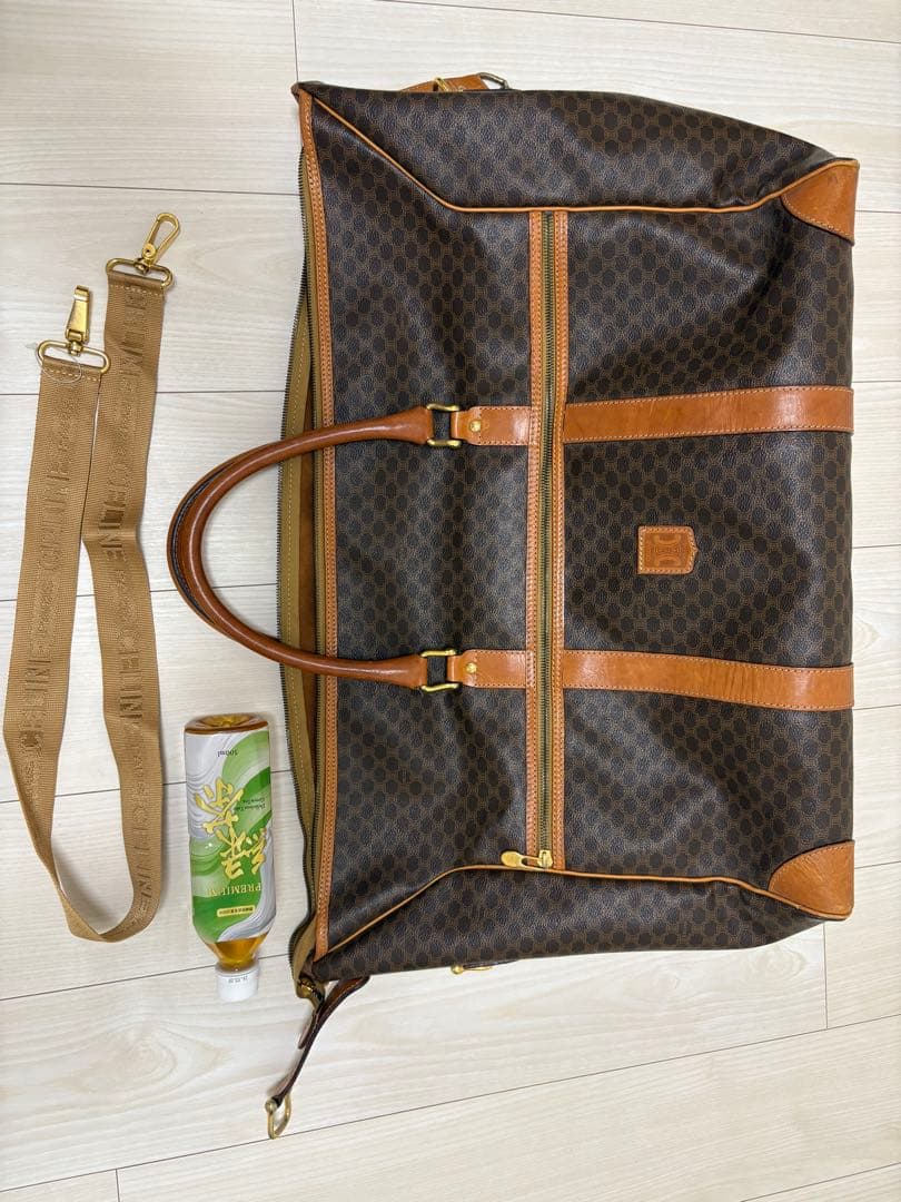 CELINE セリーヌ　マカダム柄　ボストンバック 旅行