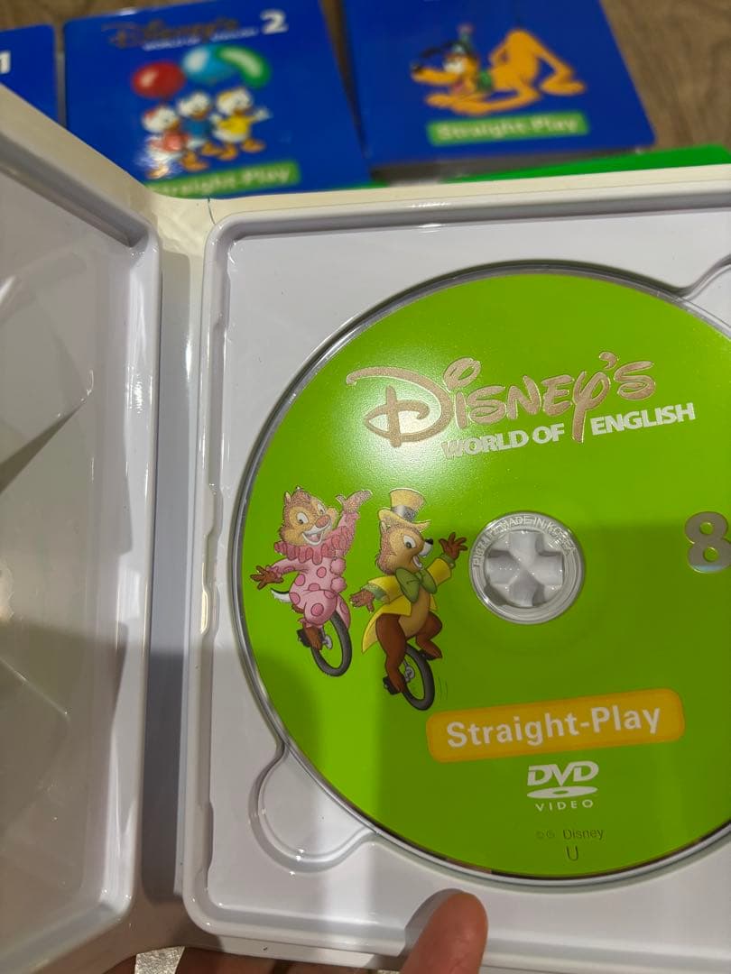 DWE 新子役 DVD ストレートプレイ　字幕あり 2018年購入