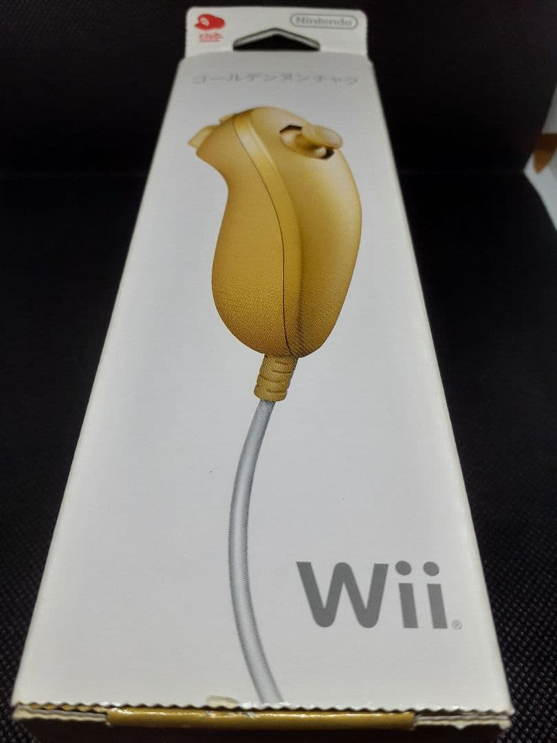 【任天堂】wii WiiU ゴールデンヌンチャク ゴールド 金